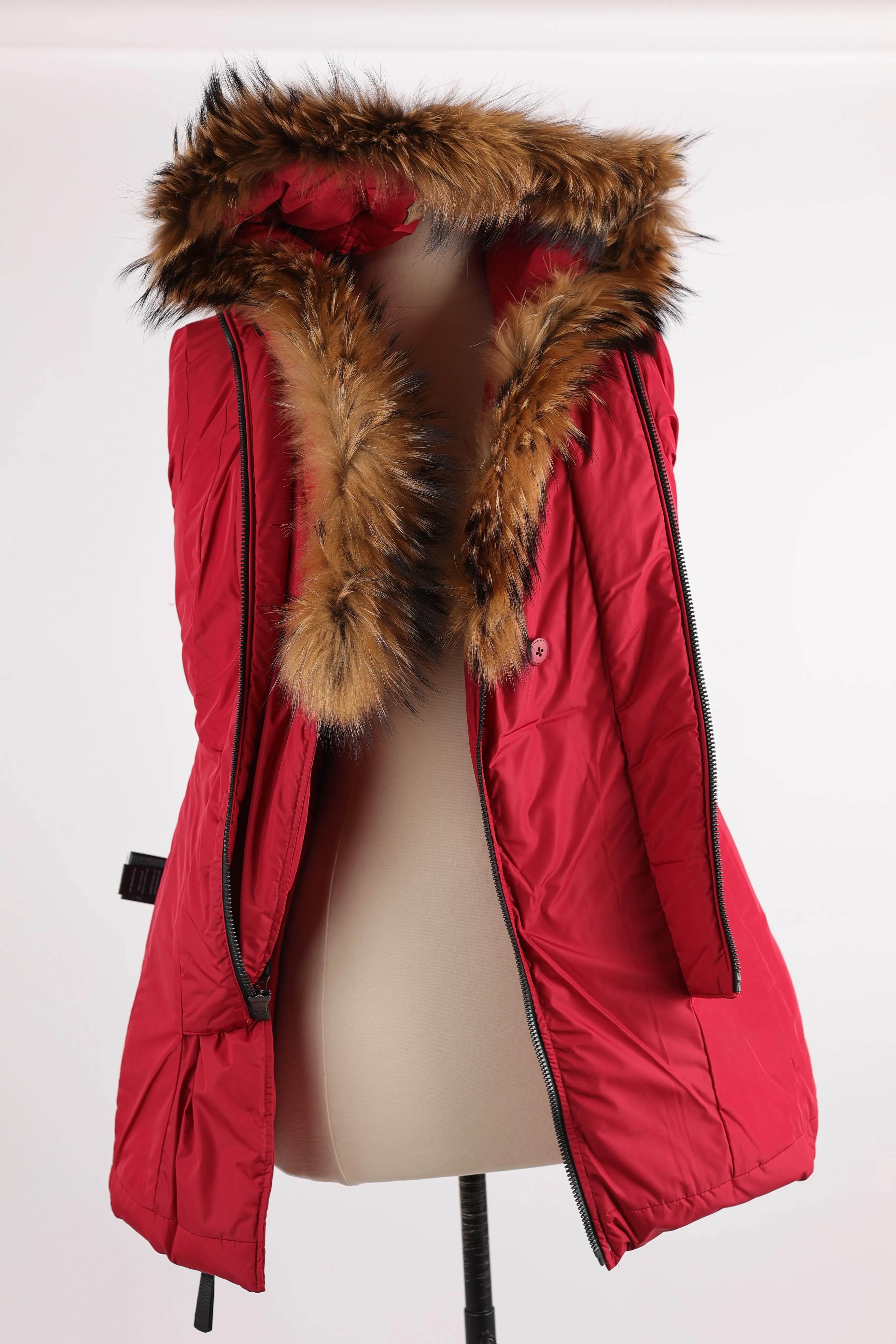 Adali Fur Trim Down Puffer Jacket