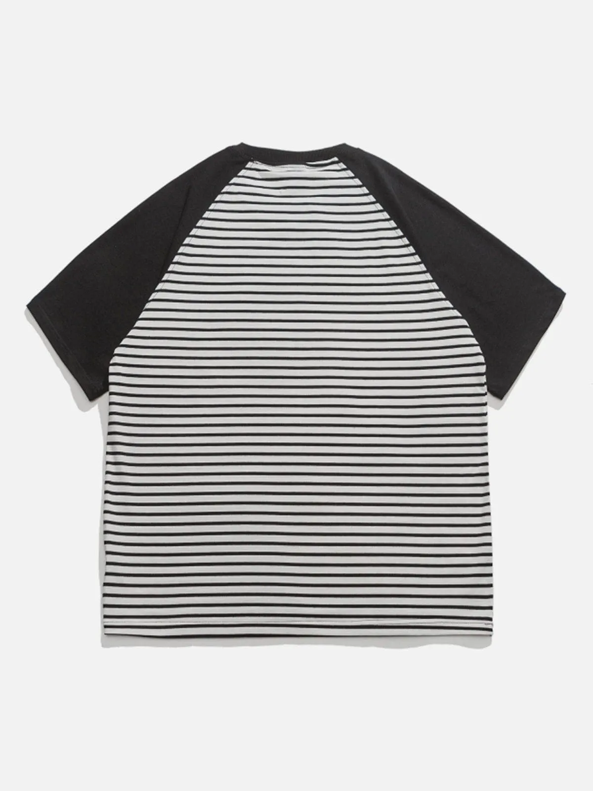 AlanBalen® - Color Blocking Stripes Tee