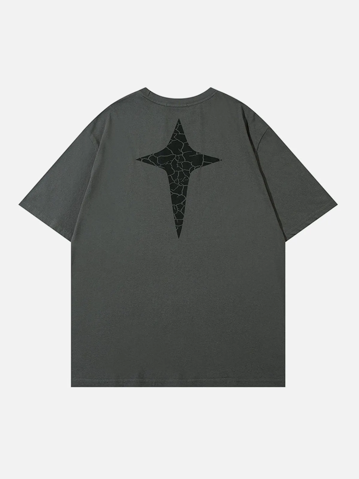 AlanBalen® - Cracked Print Star Vertigo Tee