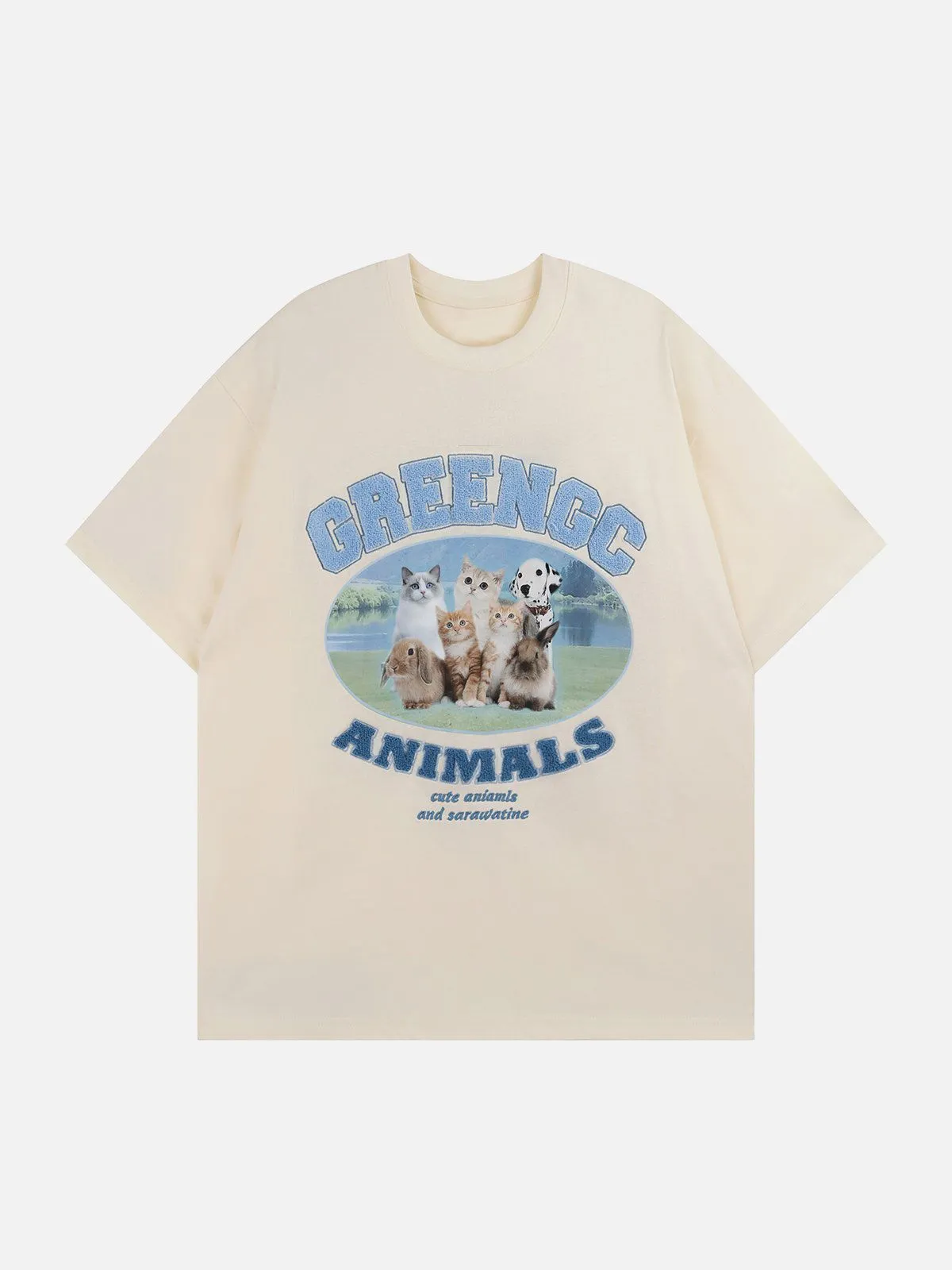 AlanBalen® - Cute Animal Graphic Tee