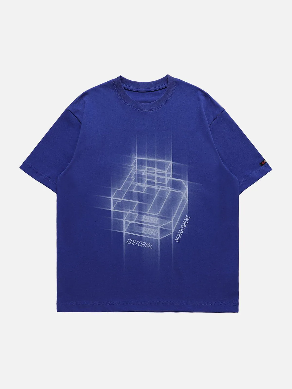 AlanBalen® - ED Cubic Letters Print Tee