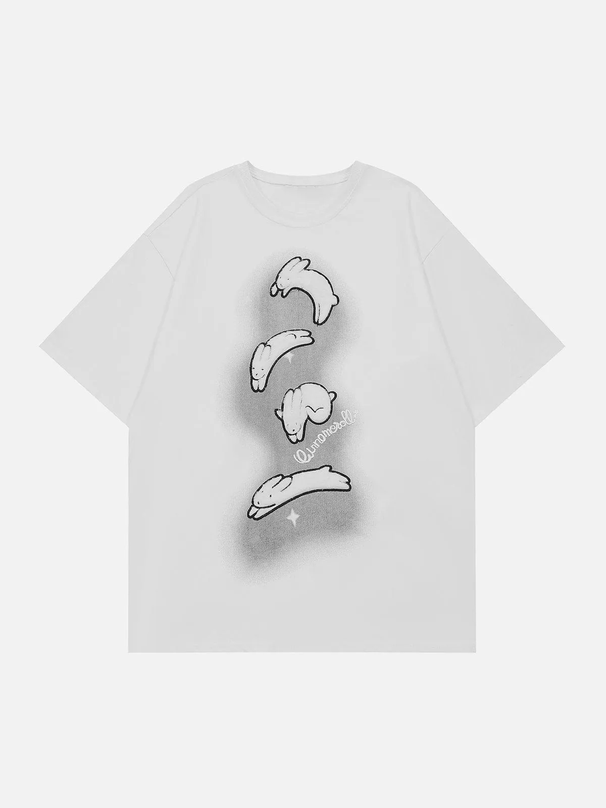 AlanBalen® - Embroidery Rabbit Tee