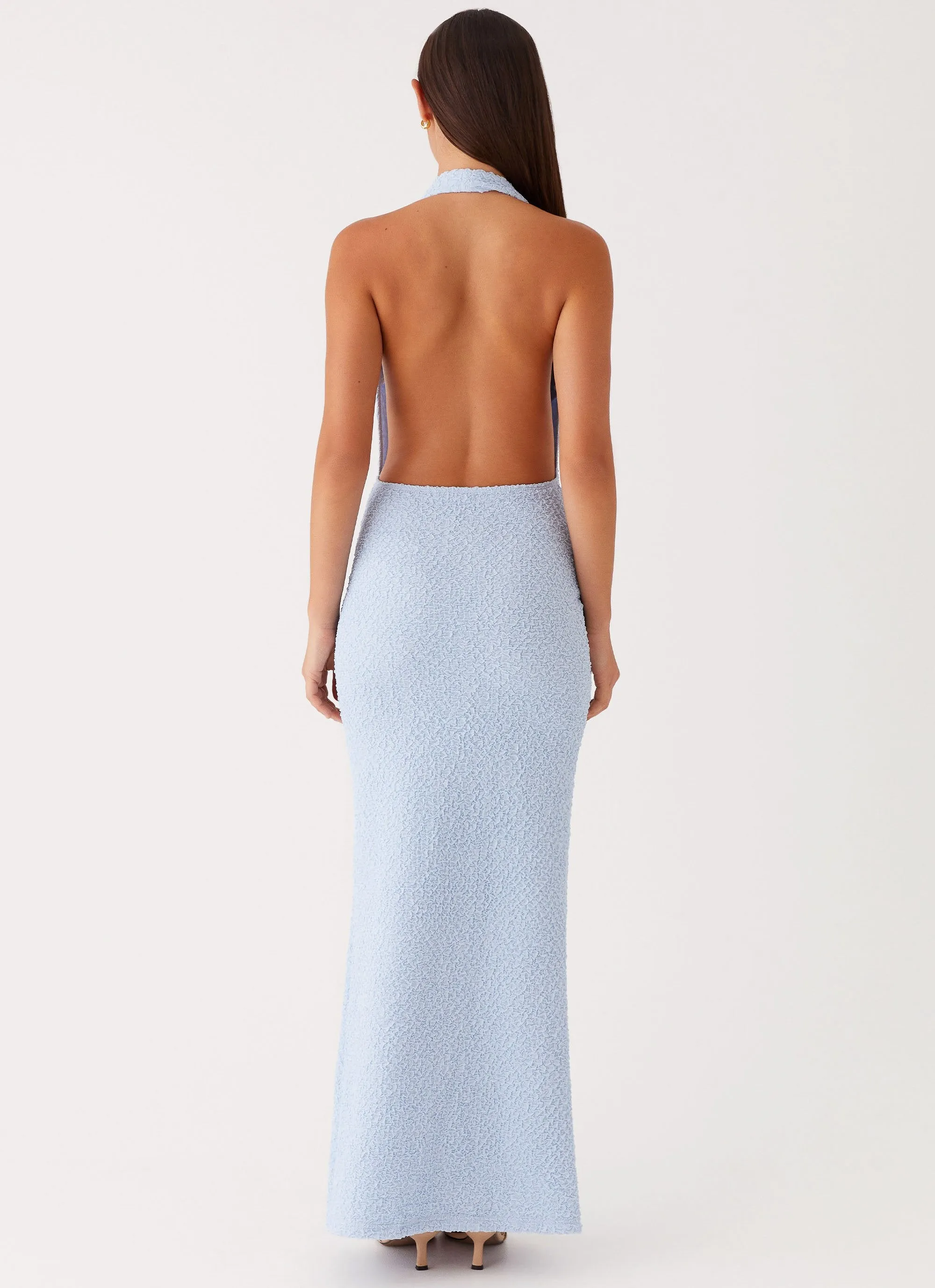 Anella Maxi Dress - Blue