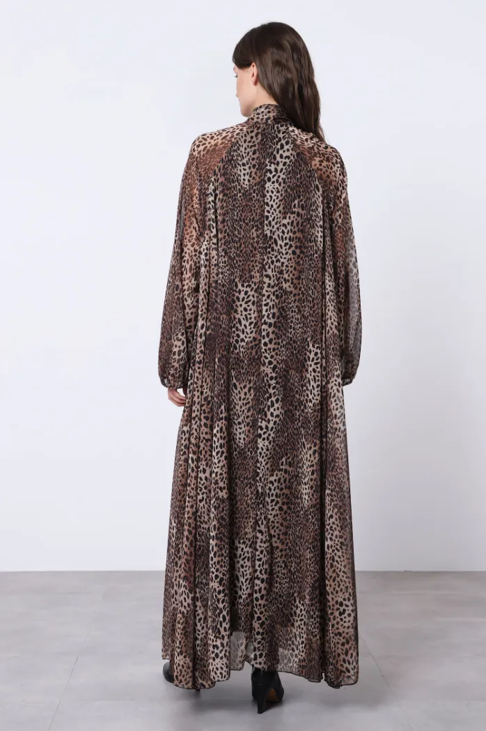 Animal Print Maxi Dress