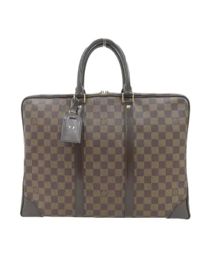 Authentic Louis Vuitton Canvas Business Briefcase