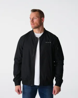 Black Bomber Jacket