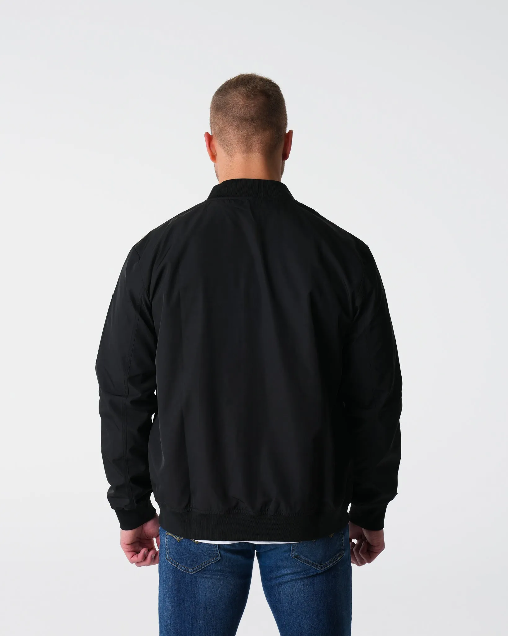 Black Bomber Jacket