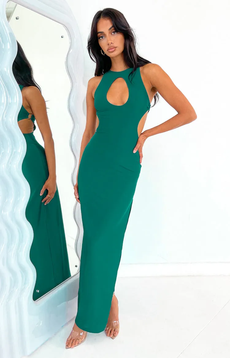 Blaire Green Maxi Dress