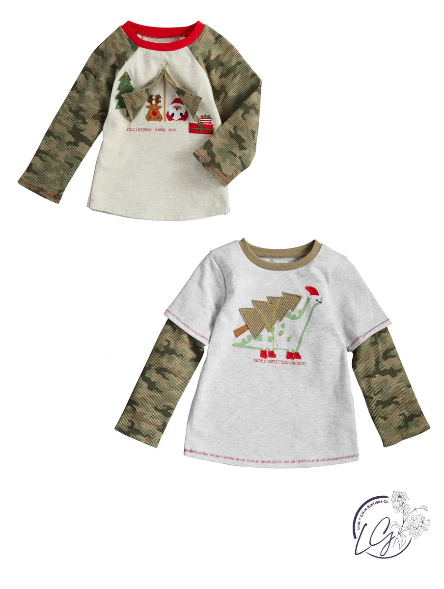 CAMO CHRISTMAS TEES