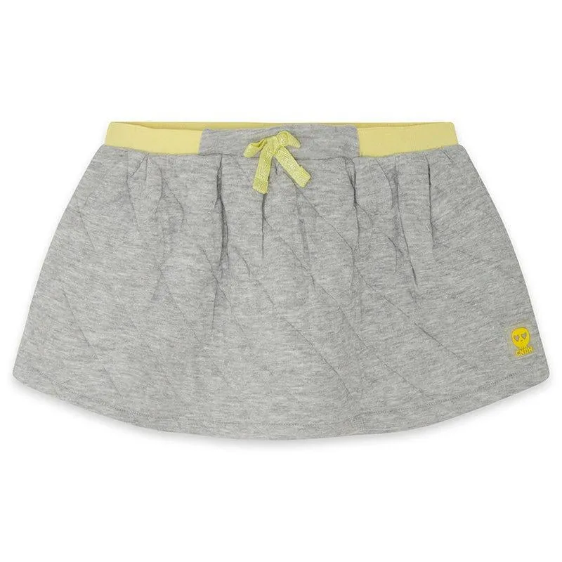 CLEARANCE SALE - Canada House - Girls Cap Code Yellow Jumper with Matching Grey Skirt