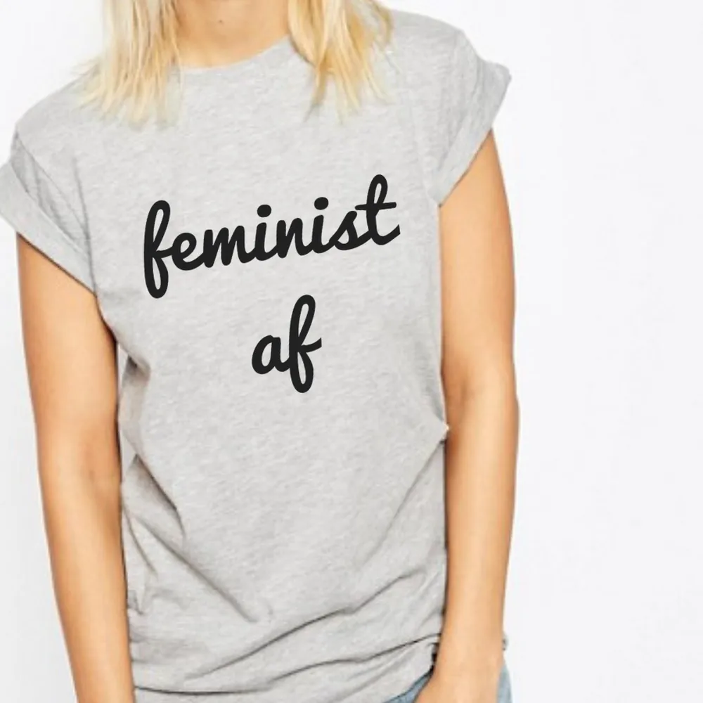 Feminist AF Script Feminist T-Shirt