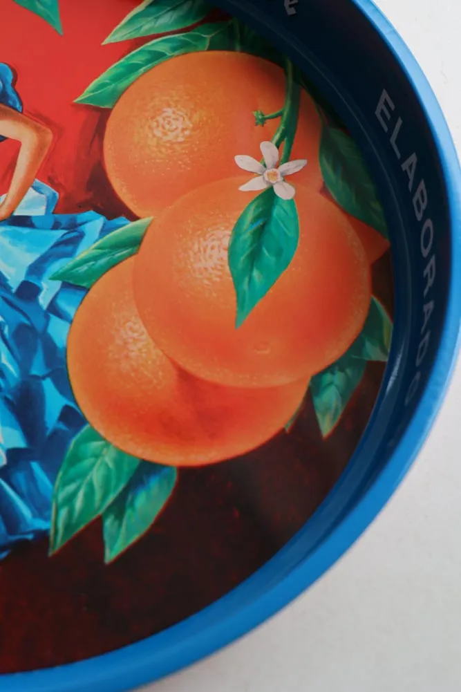 Flamenco & Oranges Serving Tray