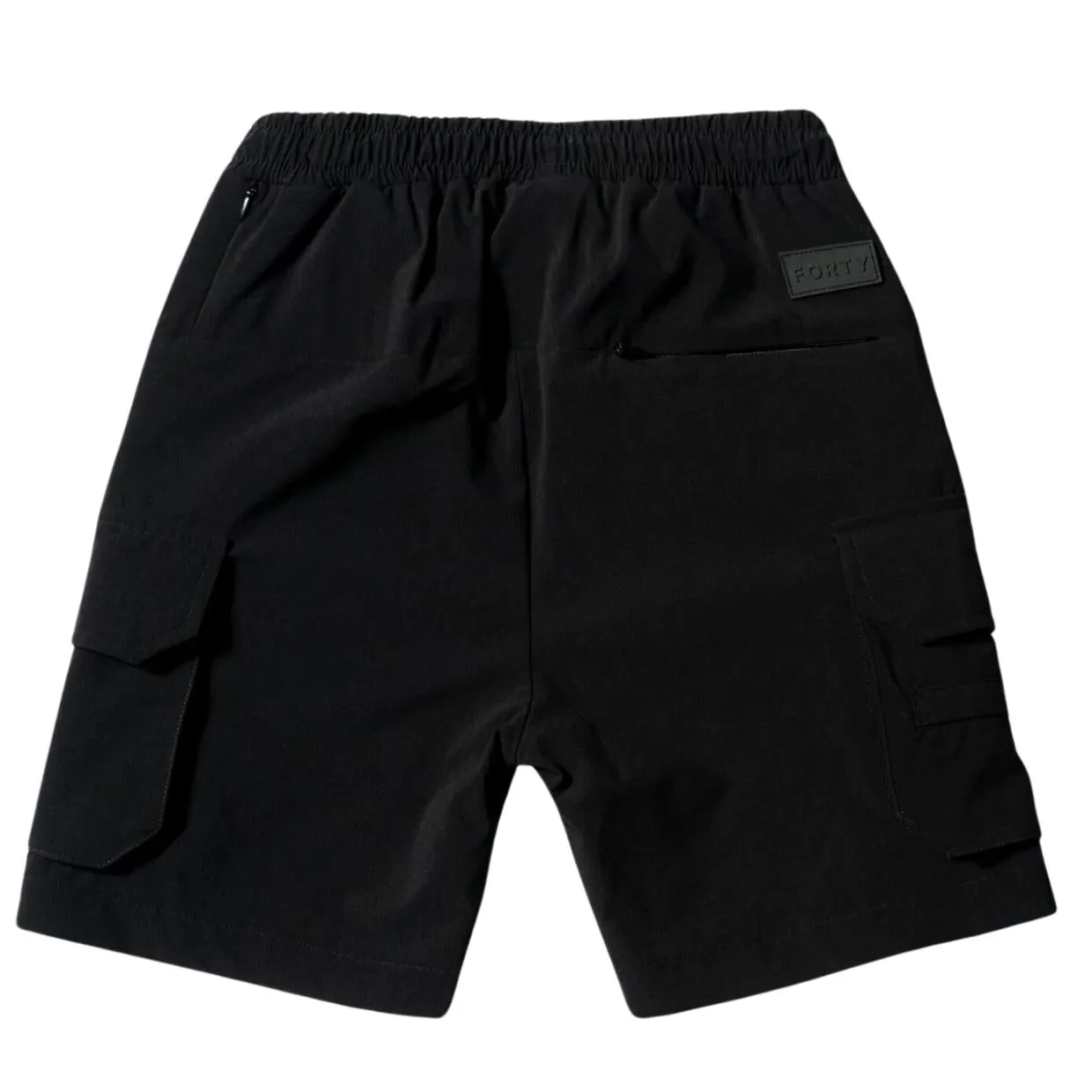 Forty Kids Clyde Black Cargo Shorts