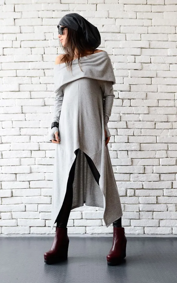 Grey Long Tunic