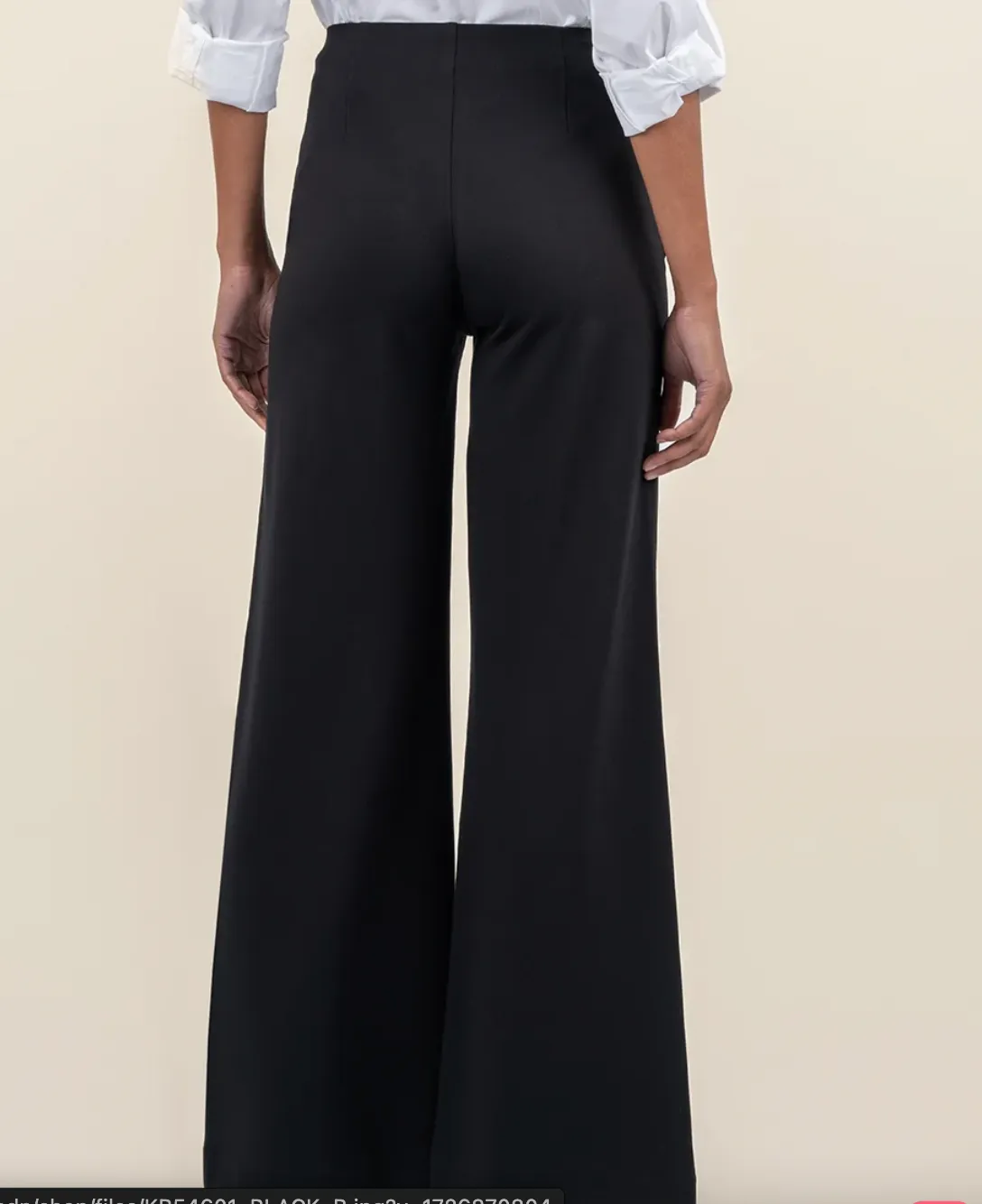 Meg High Rise Wide Leg Trouser