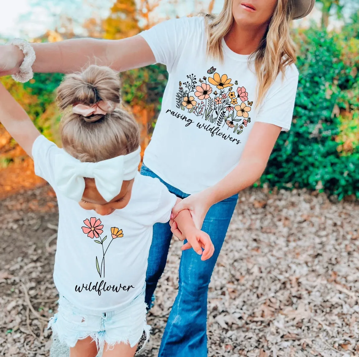 Mommy & Me Wildflower Tees