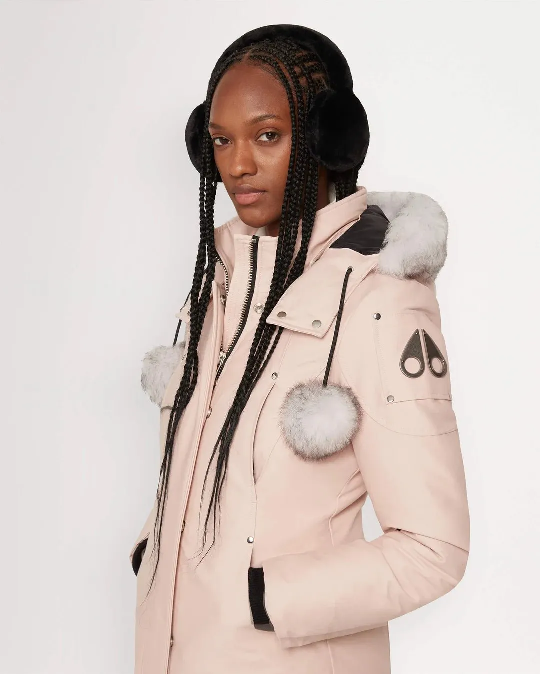 MOOSE KNUCKLES - ORIGINAL SHEARLING STIRLING PARKA WOMENS (pompom) - M32LP203S