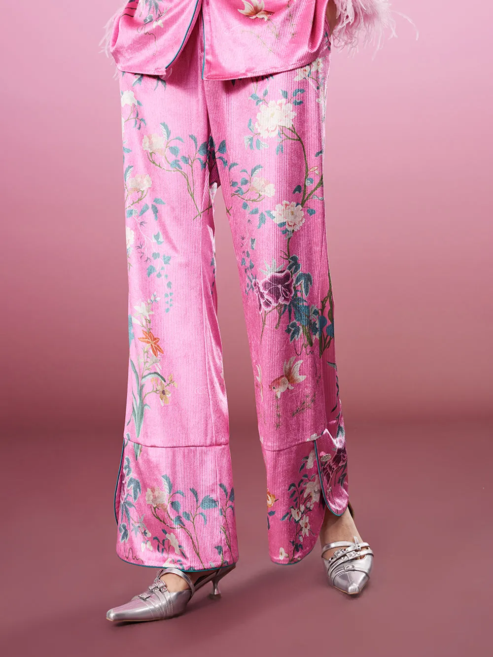 MUKZIN Printed Chinese Style Soft Comfortable Original Pants