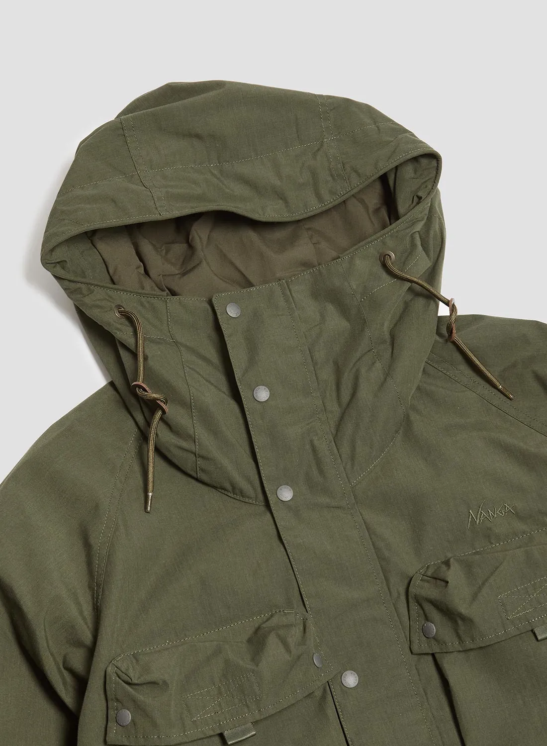 Nanga Hinoc Mountain Parka in Khaki