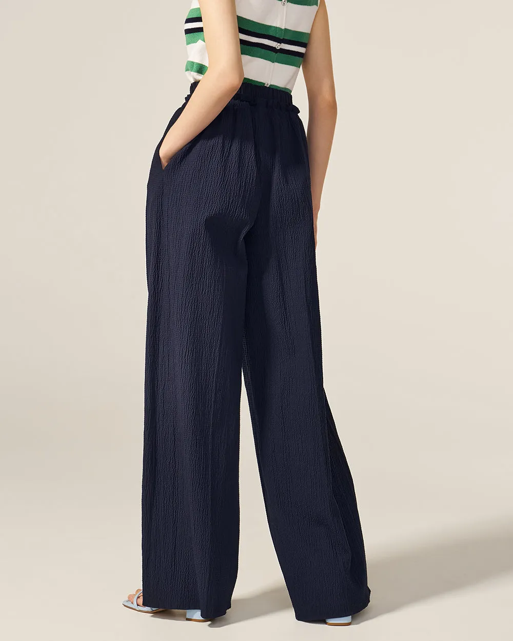 Navy Wimbledon Pant