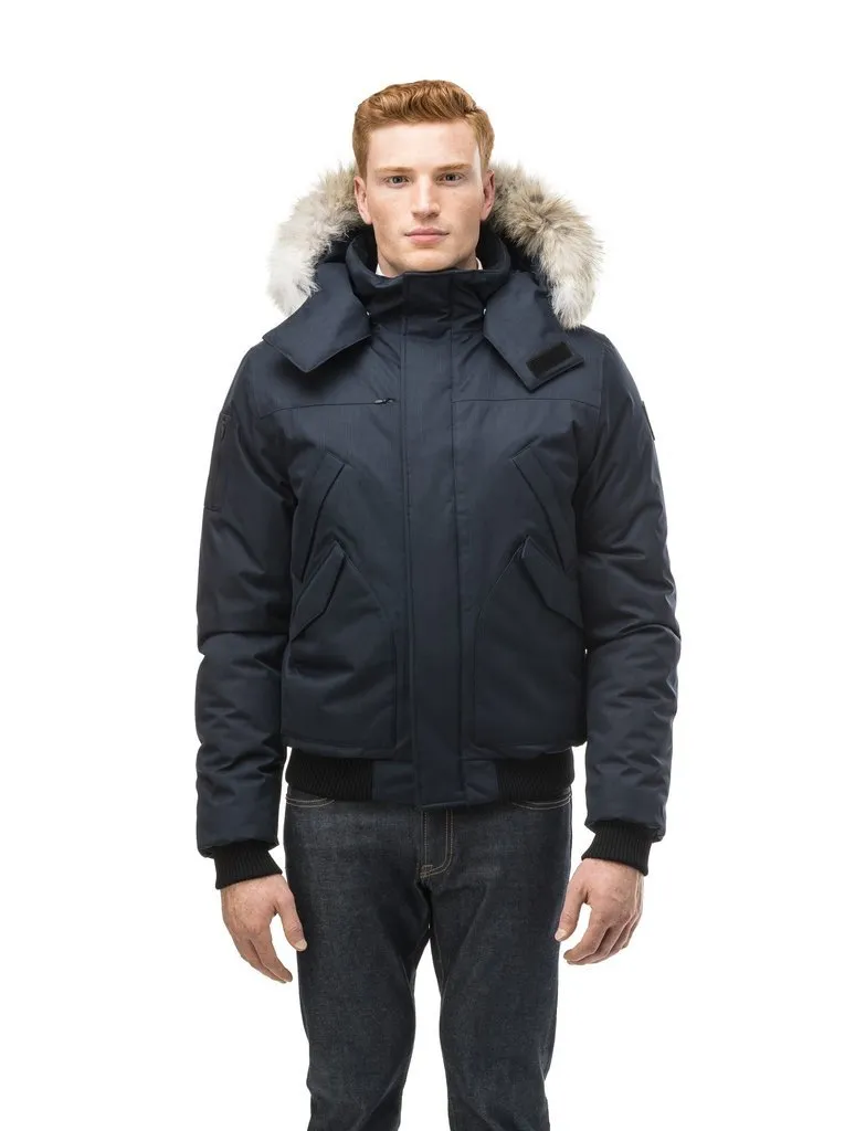 NOBIS DYLAN - Mens Hooded Bomber Jacket