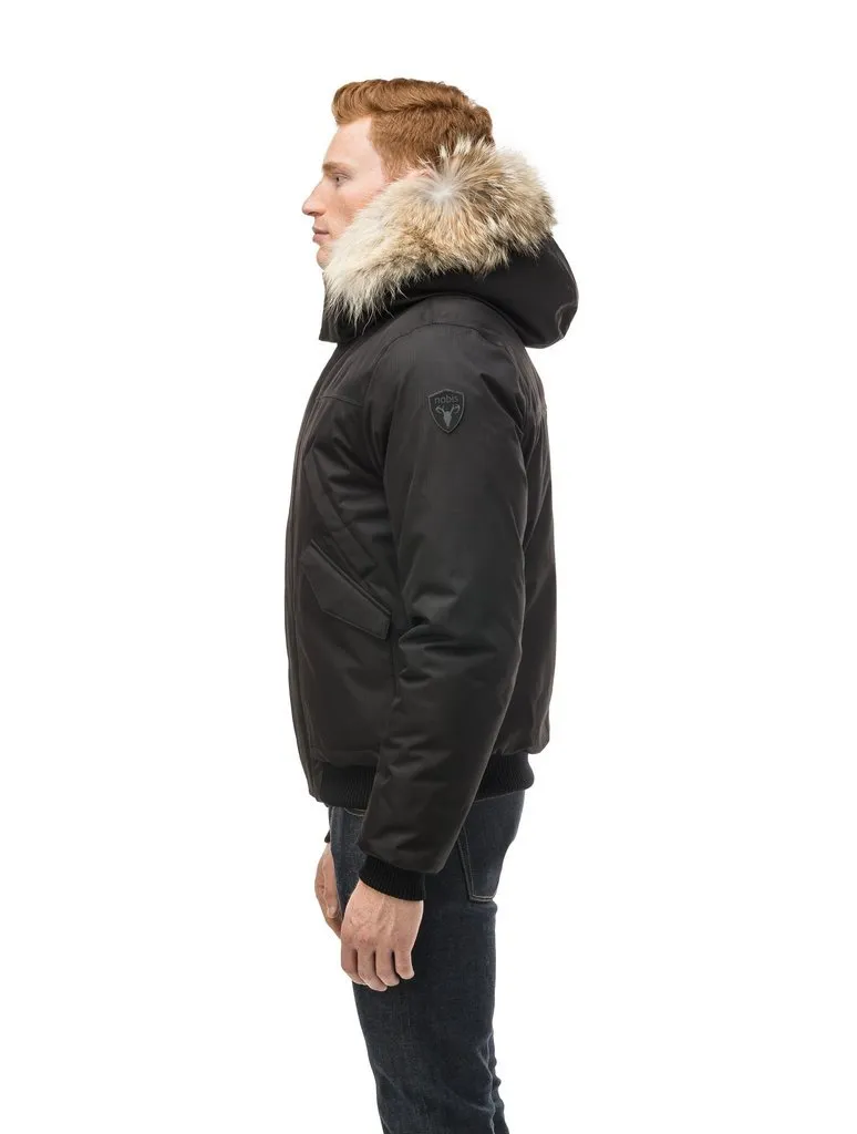 NOBIS DYLAN - Mens Hooded Bomber Jacket