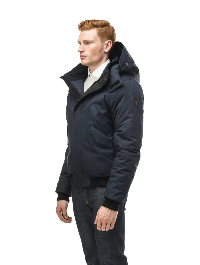 NOBIS DYLAN - Mens Hooded Bomber Jacket