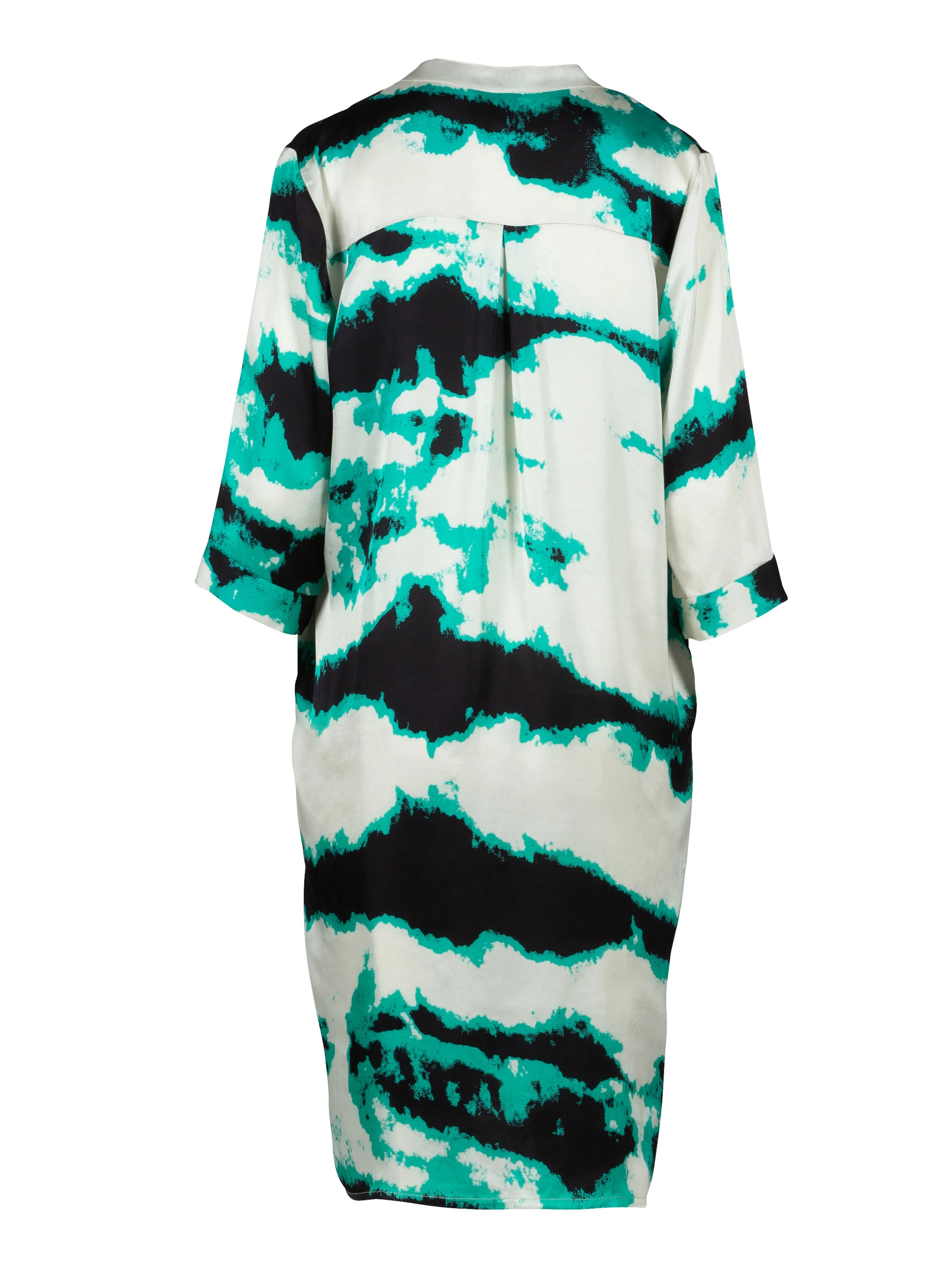 Odeline printed tunic dress - Simply Green mix