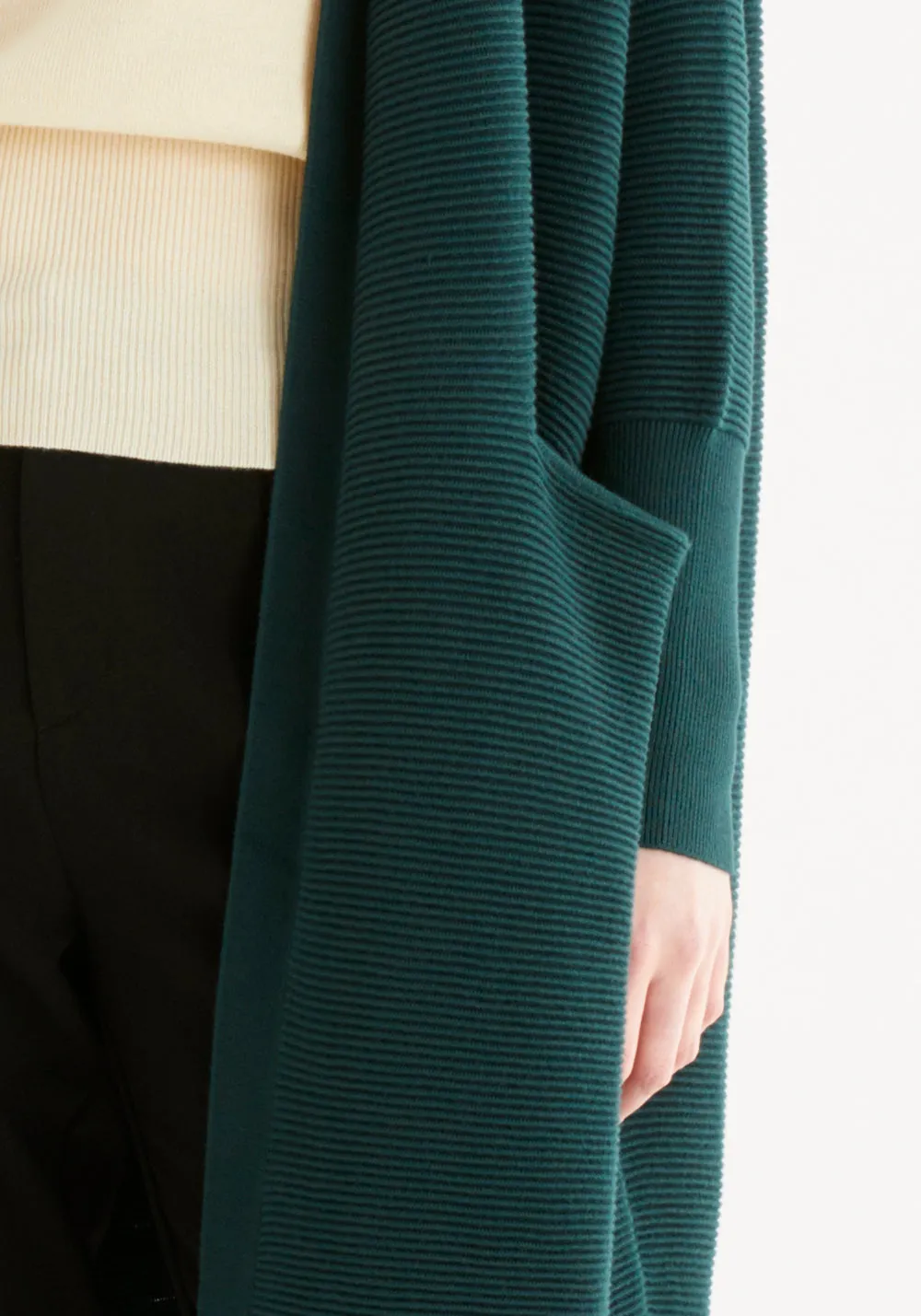 Paisie Long Ribbed Cardigan