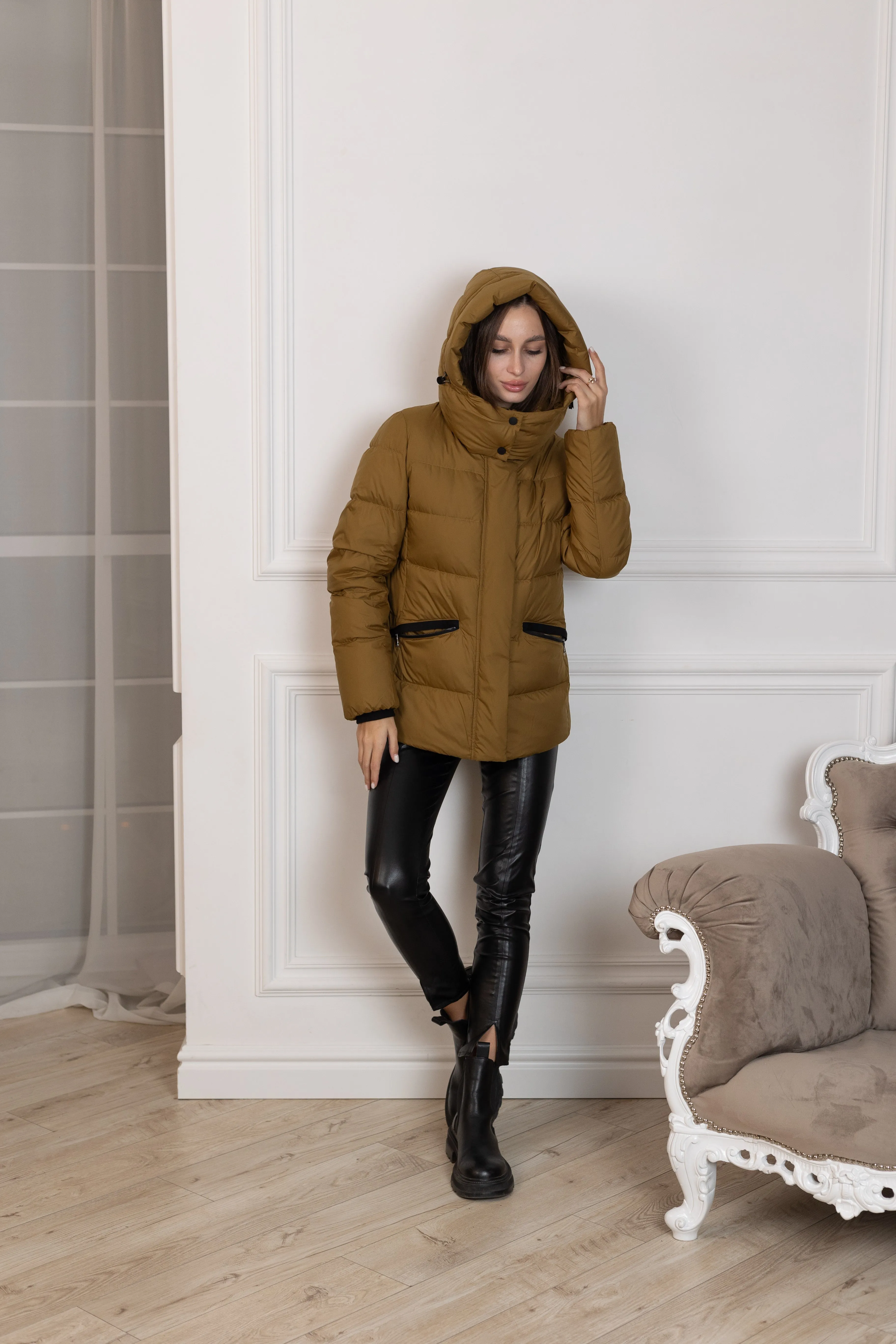 Premium Hooded Down Puffer Jacket