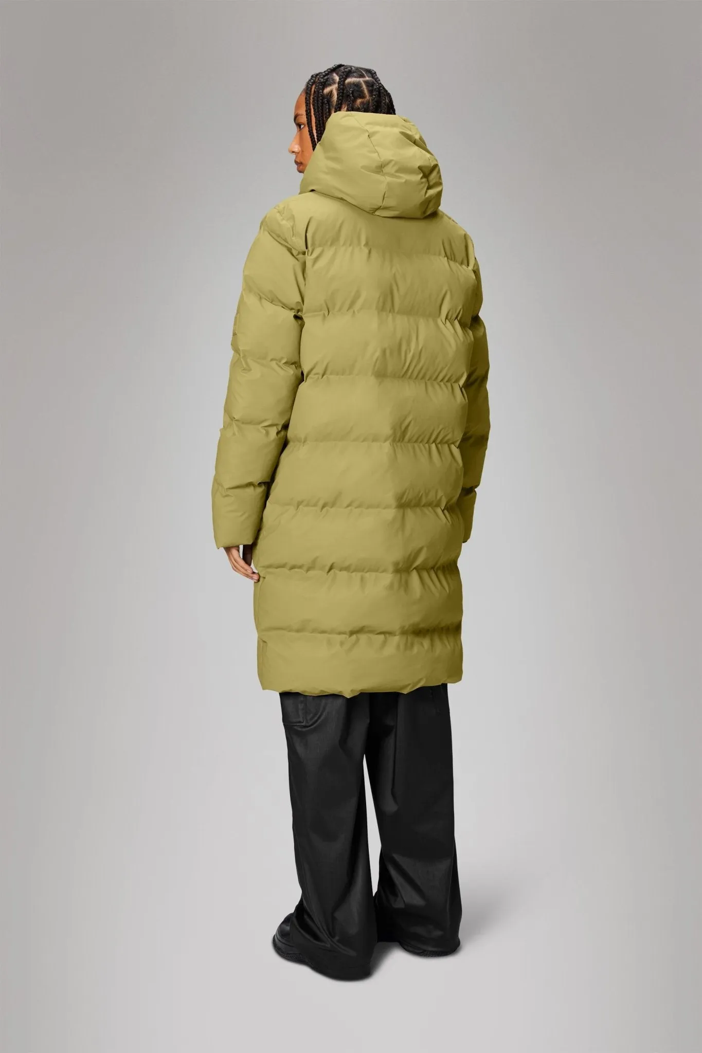 RAINS ALTA Longer Puffer Jacket W3T4