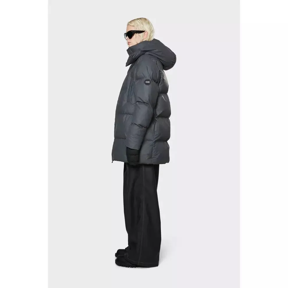 RAINS Boxy Puffer Parka