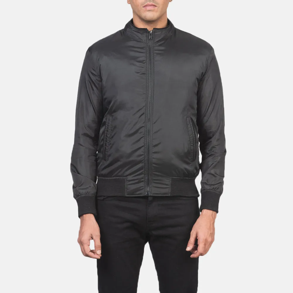 Ramon Black Bomber Jacket