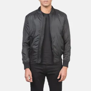 Ramon Black Bomber Jacket