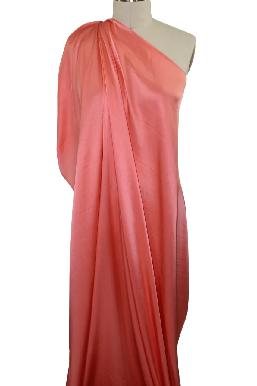 Randi Rahm Silk Charmeuse - Coral Shell