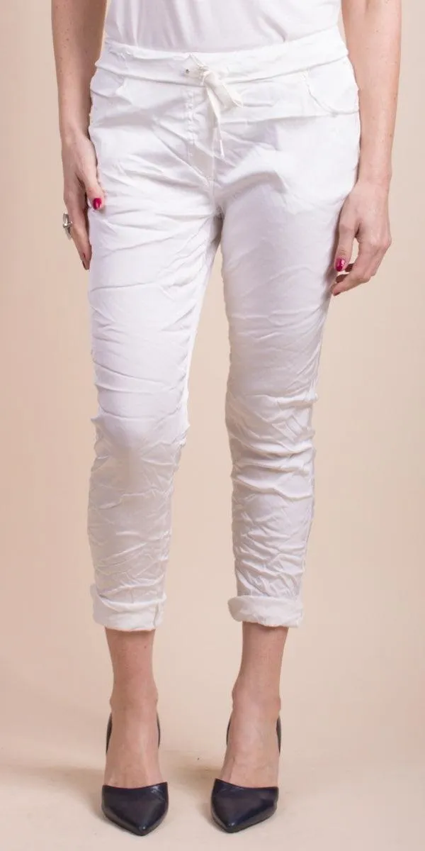 Raso Tie-Waist Pants