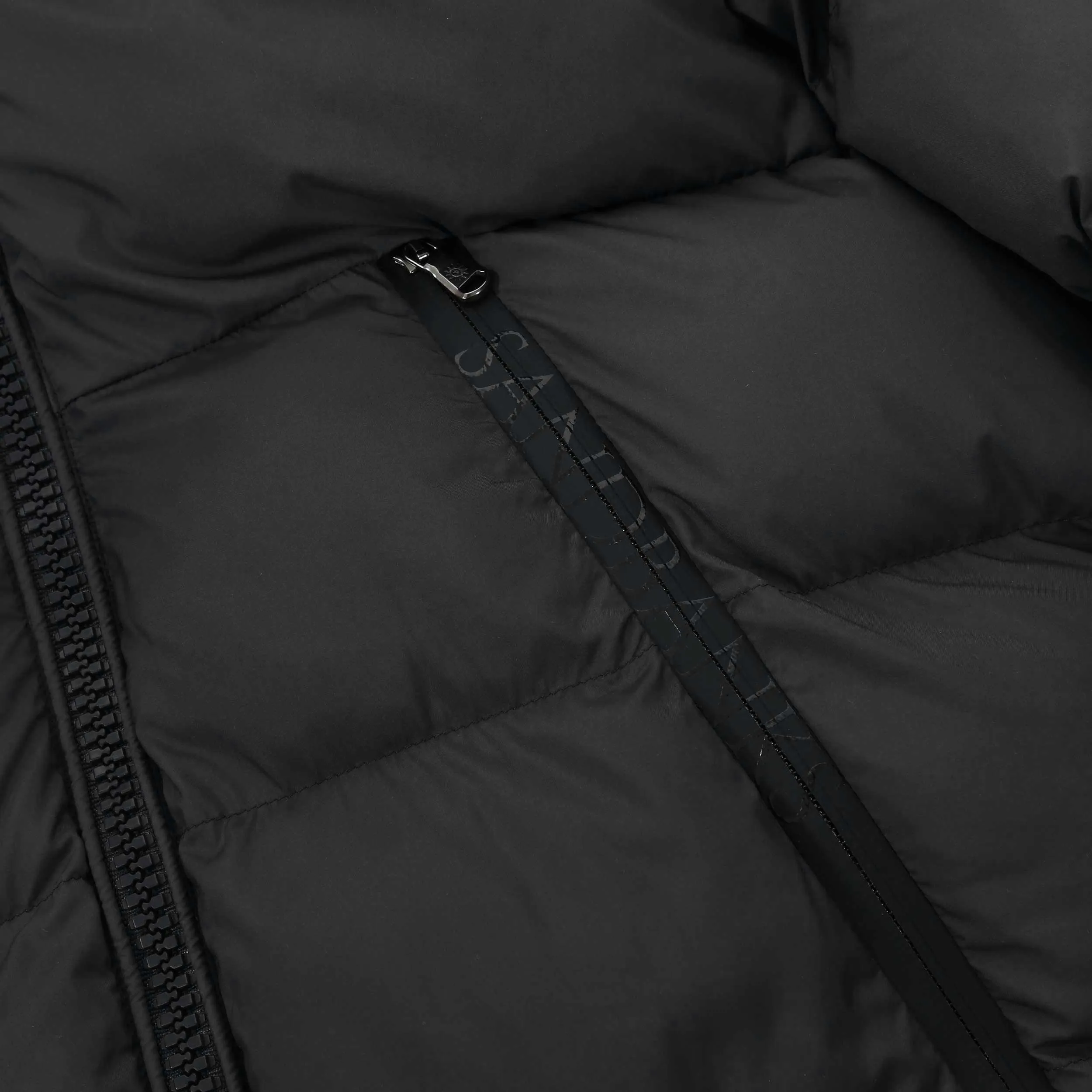 Sandbanks Ravine Mid Puffer Jacket in Black