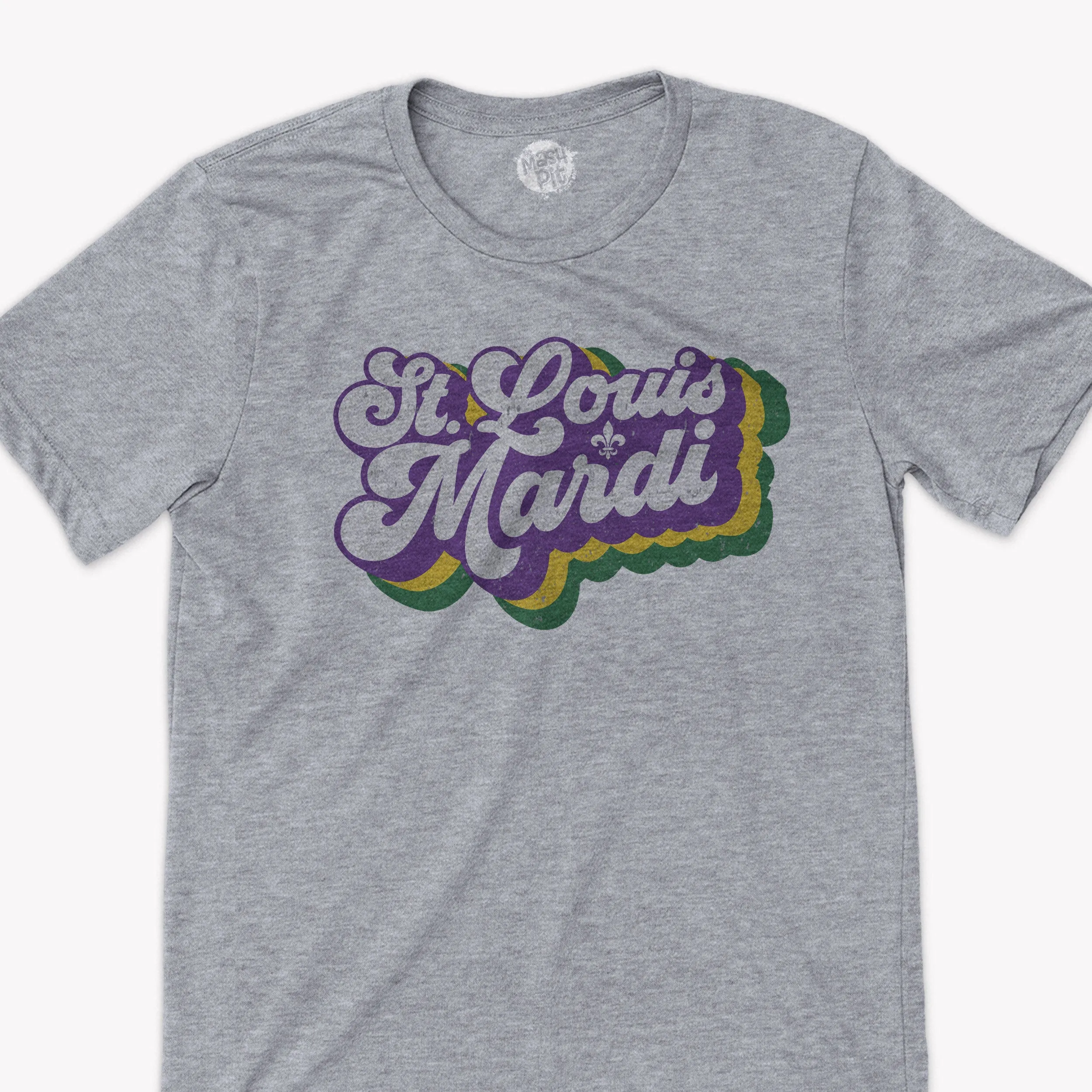 St. Louis Mardi Vintage retro shirt Mardi Gras parade shirt Soulard Mardi Gras