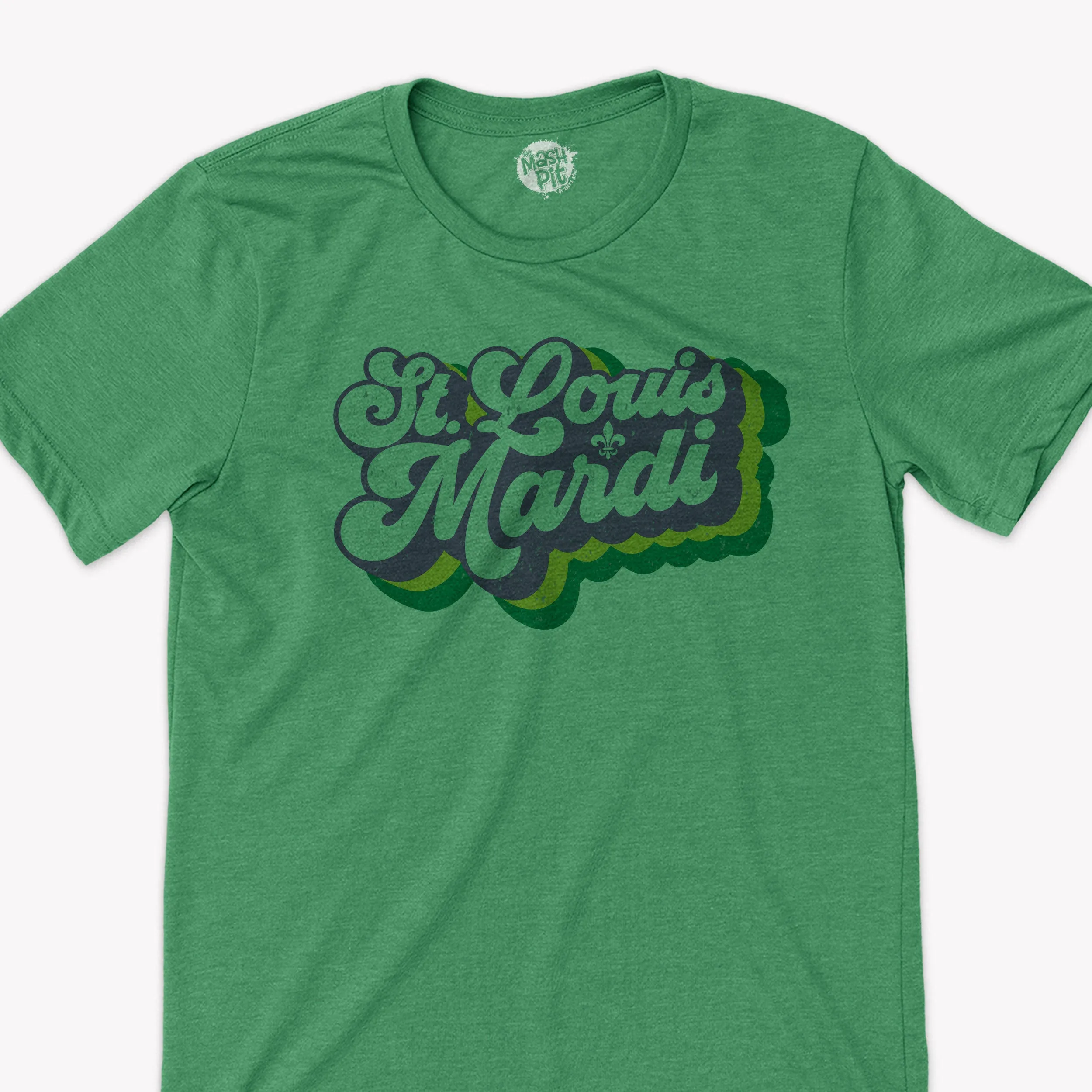 St. Louis Mardi Vintage retro shirt Mardi Gras parade shirt Soulard Mardi Gras